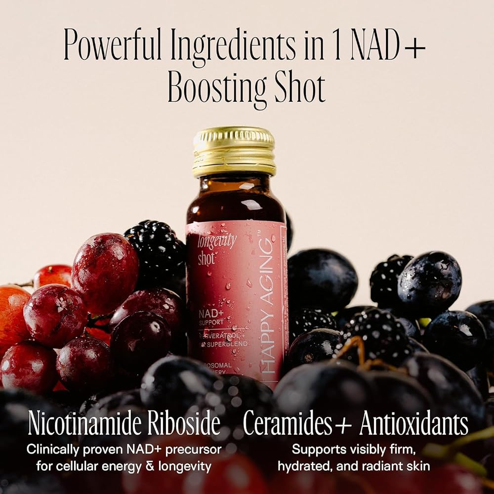 Happy Aging Longevity Shots for Women
