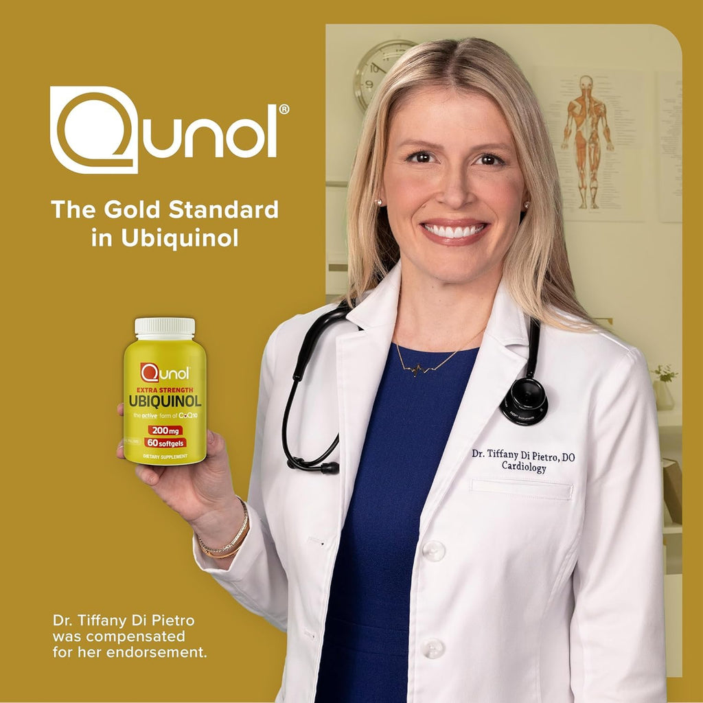Qunol Ubiquinol Extra Strength, 200 mg