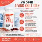 Divine Health Dr. Colbert Krill Oil 1000mg - 60 Softgels - image 3