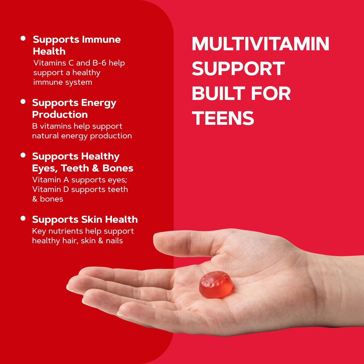 GNC Milestones Teen Multivitamin Gummies - 120 Gummies - image 5