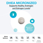 XYMOGEN DHEA Micronized Hormone Support - 60 Tablets - image 3