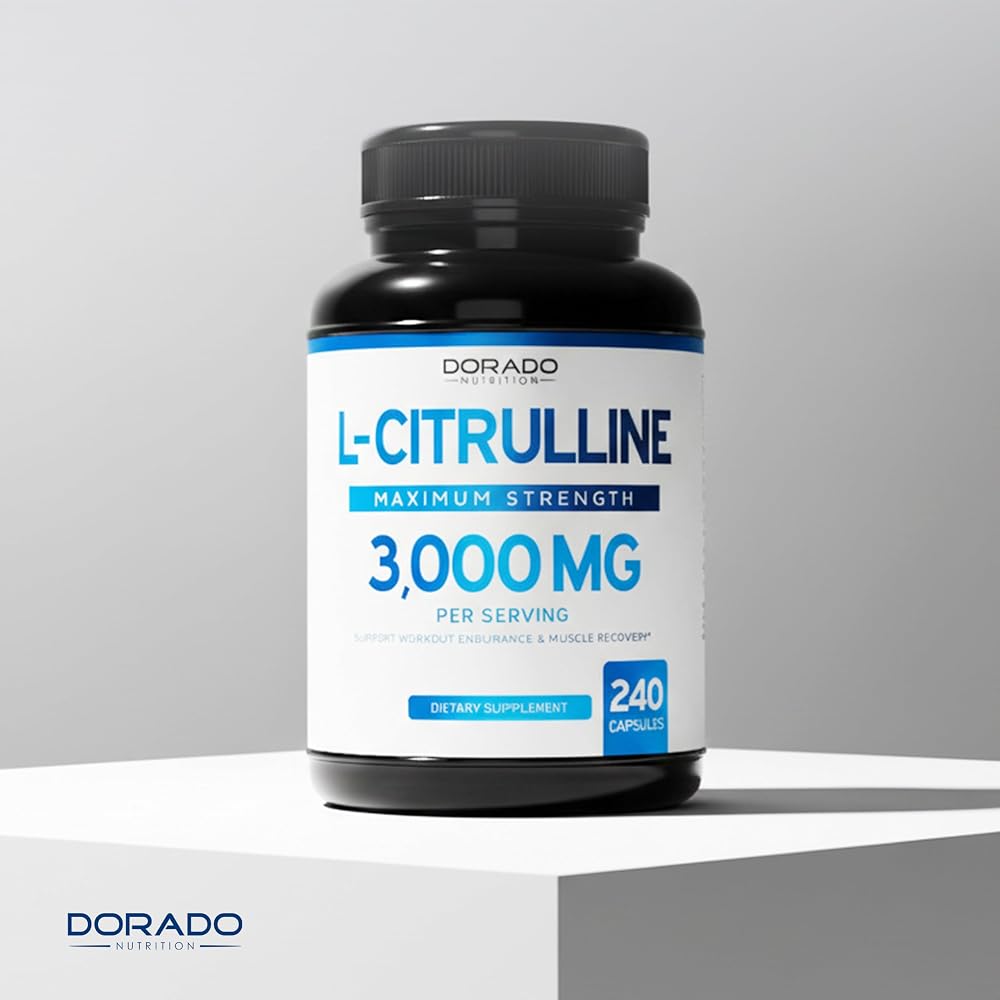 DORADO NUTRITION L-Citrulline 3000mg - 240 Capsules - image 5