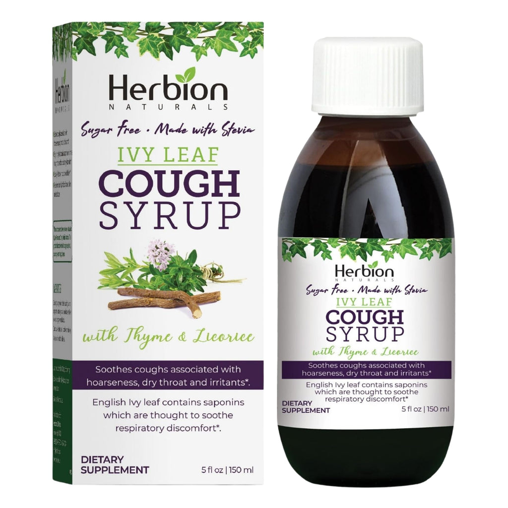 HERBION Naturals Ivy Leaf Cough Syrup with Thyme - 5 FL Oz