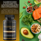 Helix Heal Cholesterol Supplement with Garlic & Niacin - 60 Capsules - image 2