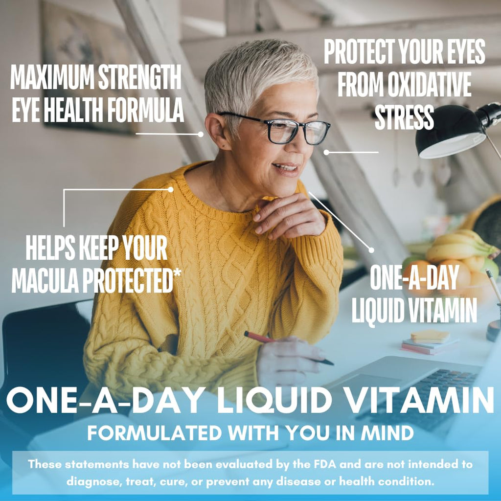 Tropical Oasis Liquid 20-20 Vision Support Eye Vitamin - 32 Fl Oz - image 6