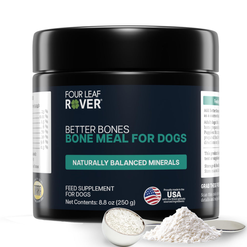 Four Leaf Rover Better Bones Bone Meal for Dogs - 8.04 oz