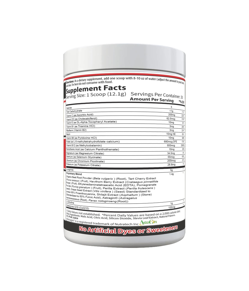 Cardio 911® Nitric Oxide Heart & Circulation Support - 5000mg