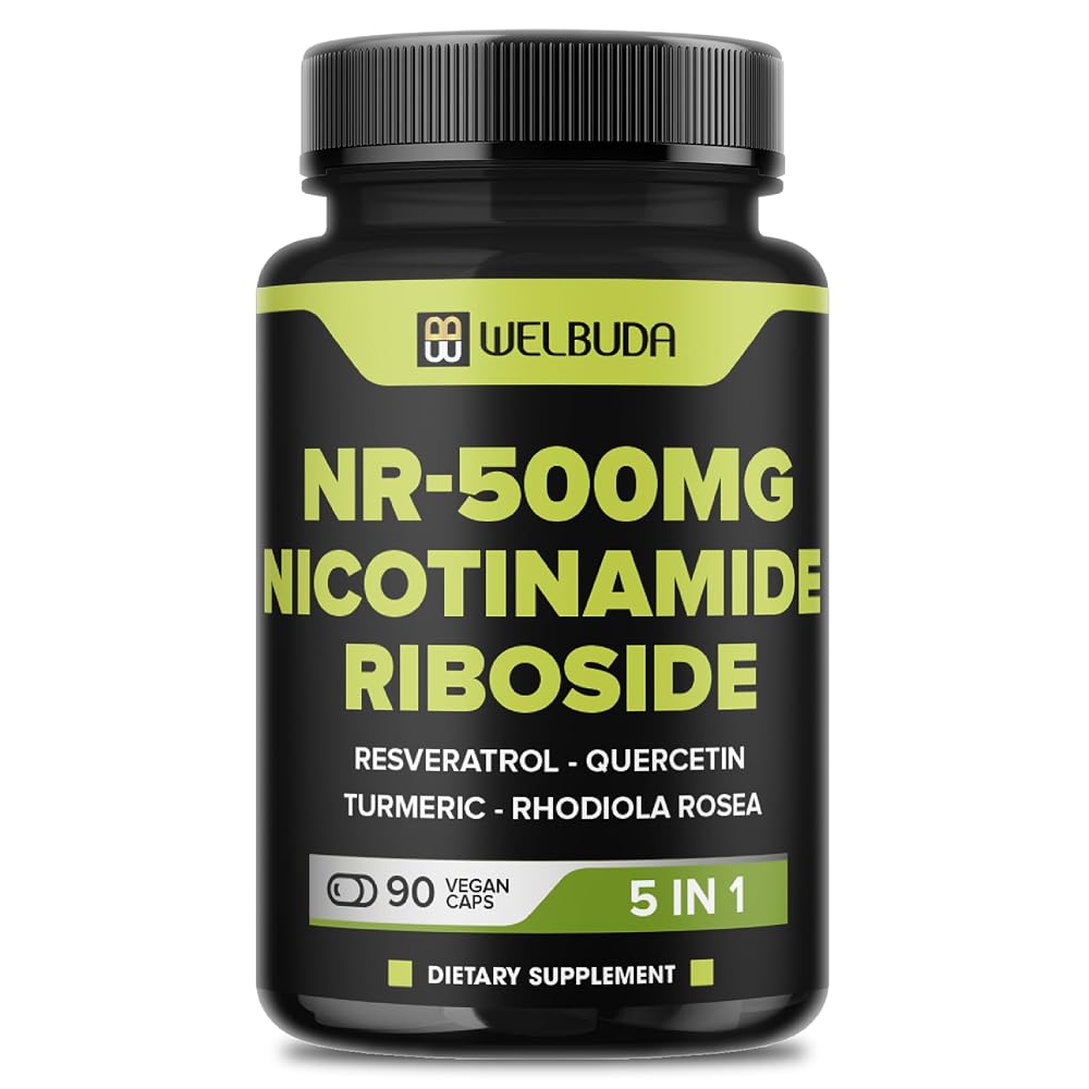 WELBUDA 5in1+ Nicotinamide Riboside Supplement - 90 Capsules