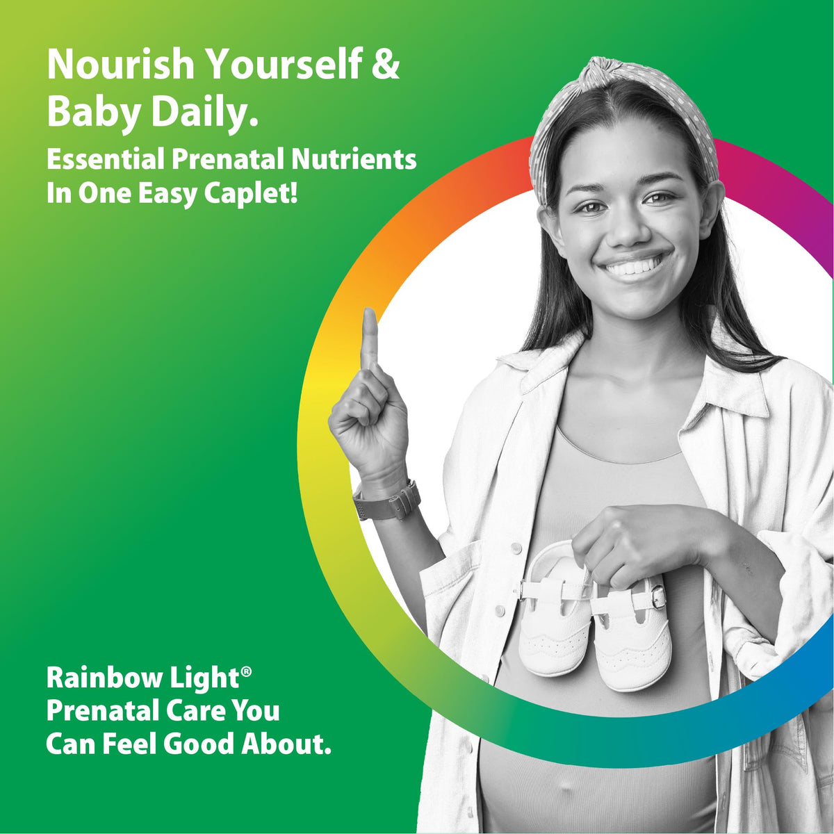 Rainbow Light Prenatal One+ Multivitamin with Probiotics - 150 Tablets - image 3
