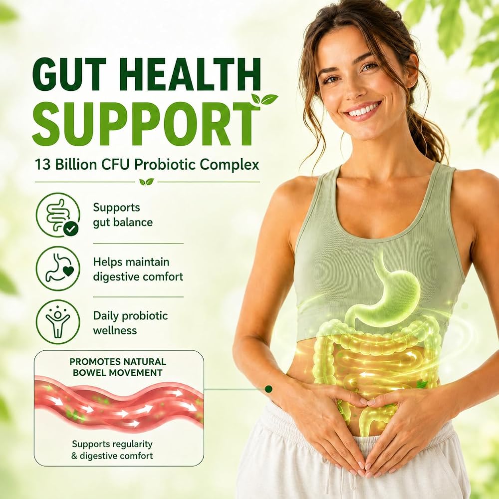CLEEFLEN Apple Cider Vinegar Gummies with B12 & Probiotics - 60 Count - image 4