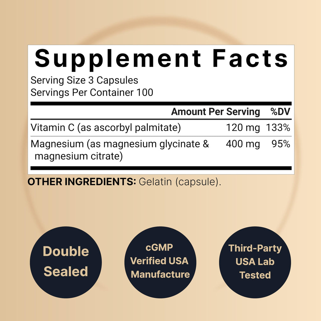 NatureBell Magnesium Complex 400mg - 300 Capsules - image 2