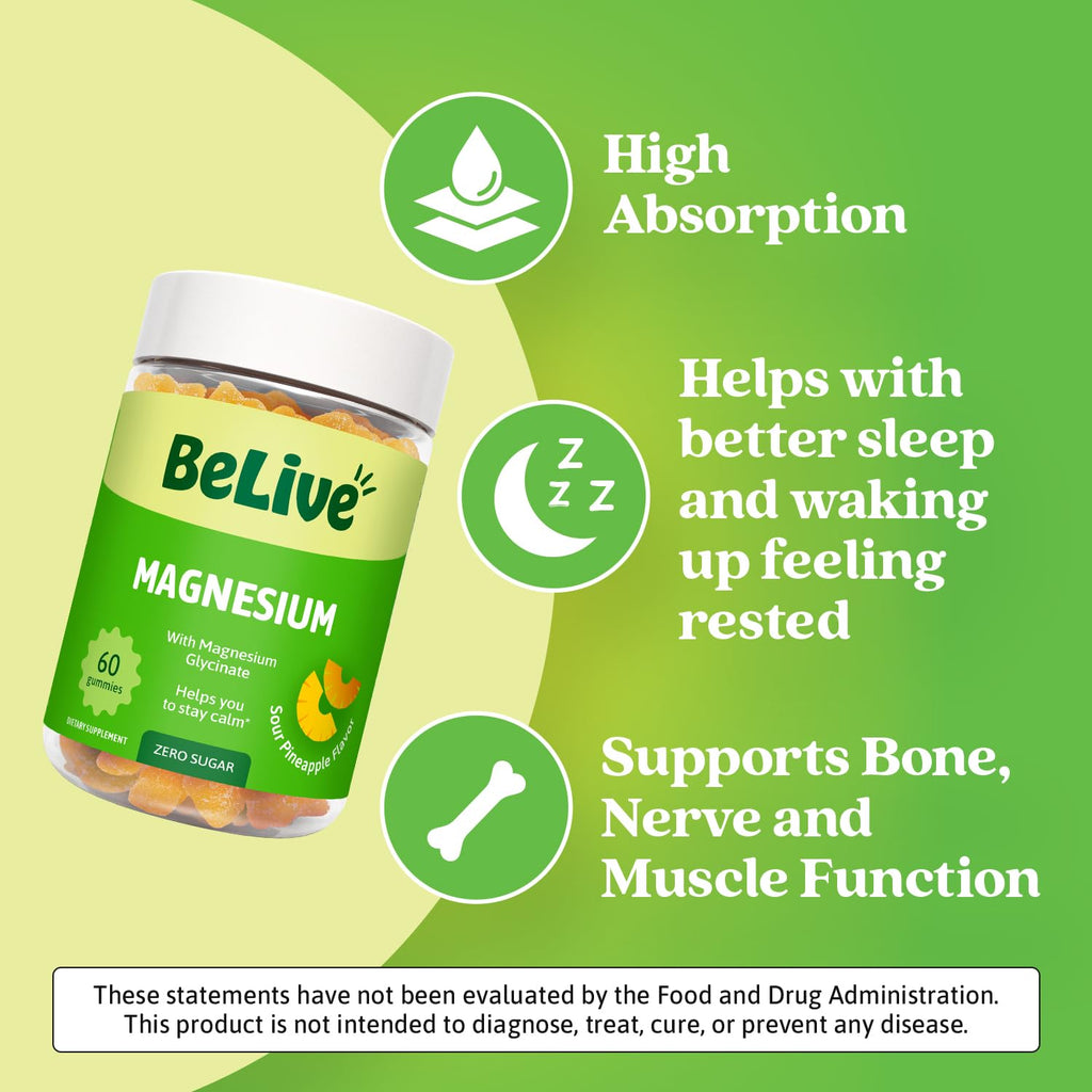 BeLive Magnesium Gummies