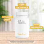 Supersmart Zinc Orotate 100mg - 60 Vegetarian Capsules - image 3