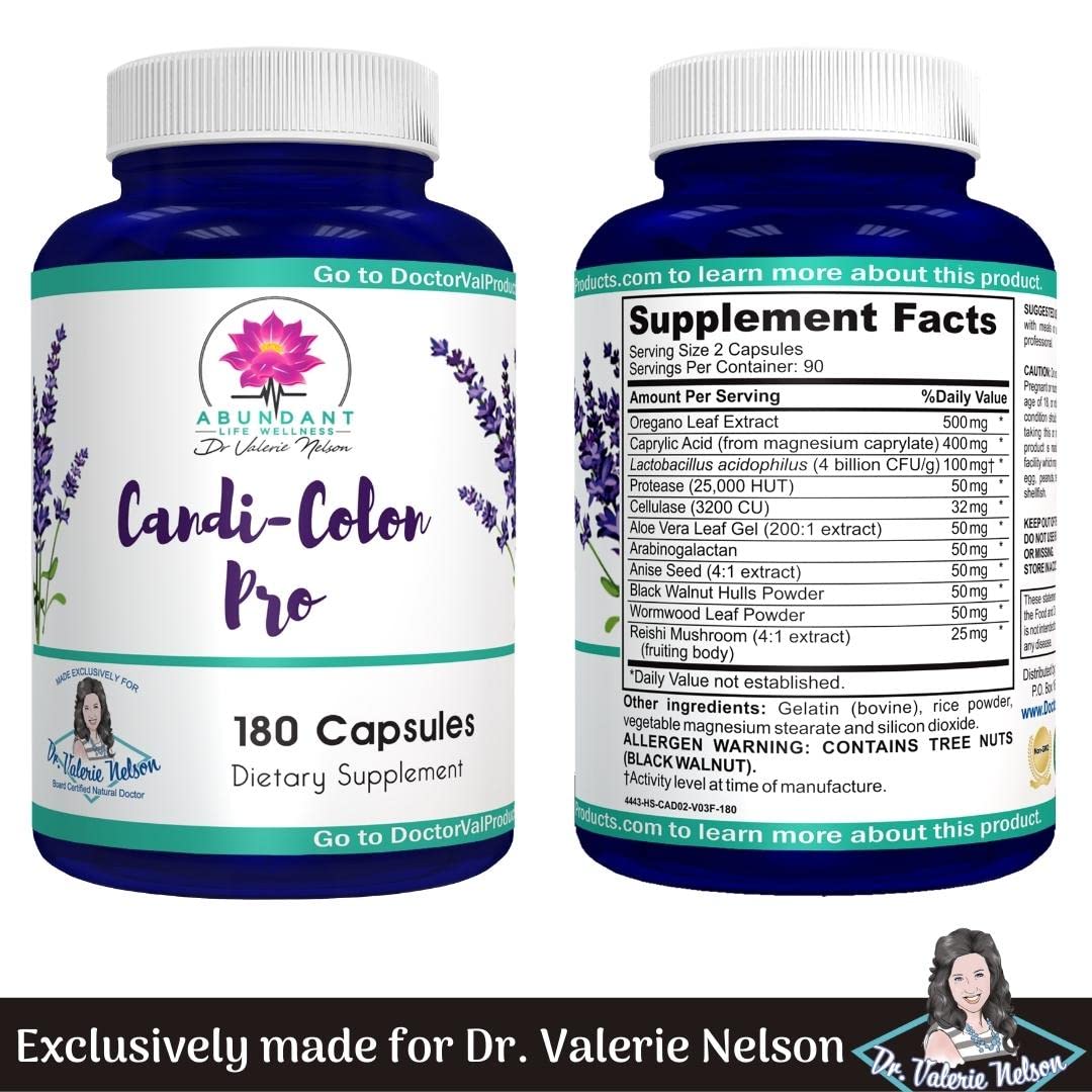 Abundant Life Wellness Candida Support - 180 Capsules - image 2
