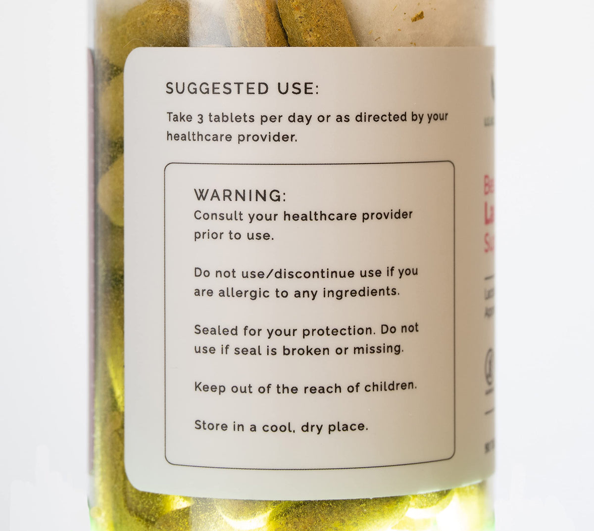 U.S. Bioceuticals Organic Lactation Supplement - 90 Tablets - image 5