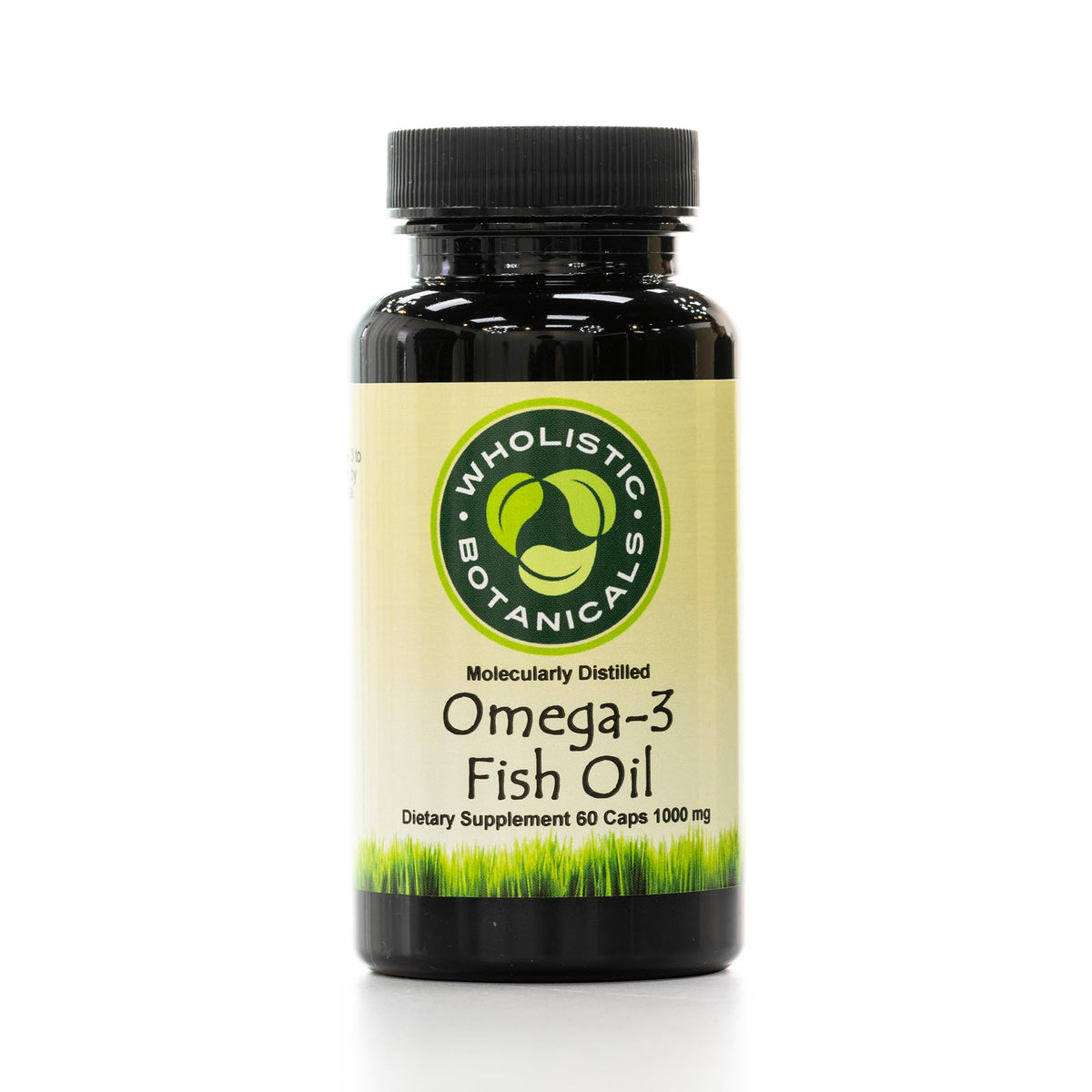 Wholistic Botanicals Omega-3 Fish Oil Brain Support - 60 Capsules