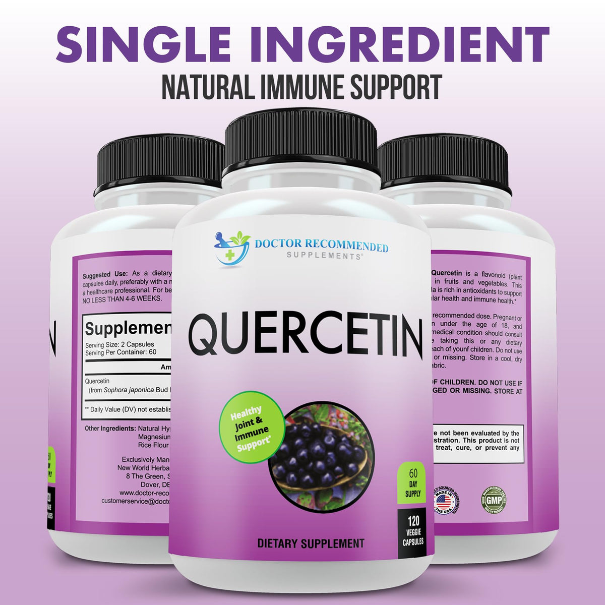DOCTOR RECOMMENDED SUPPLEMENTS DR-3042-P