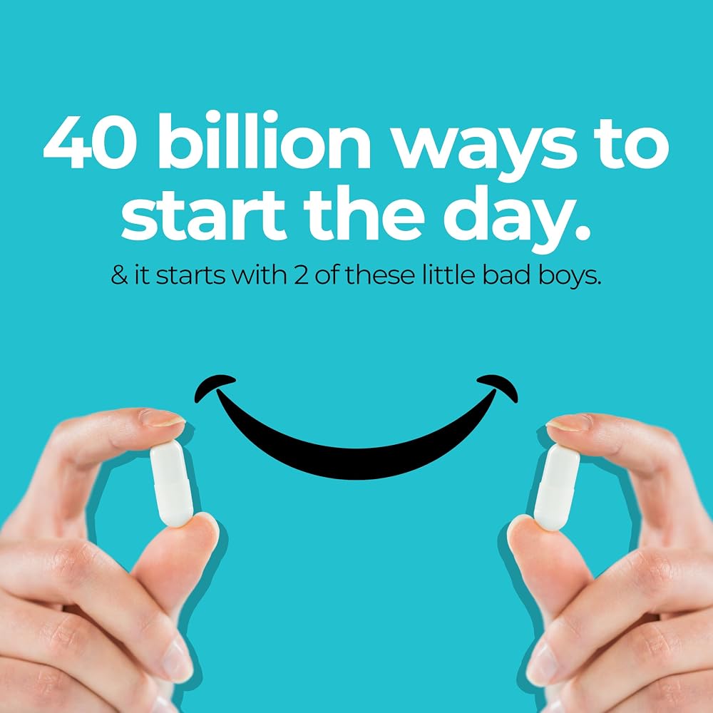 Get Green, Human Probiotic 40 Billion with Prebiotics - 60 Capsules - image 2