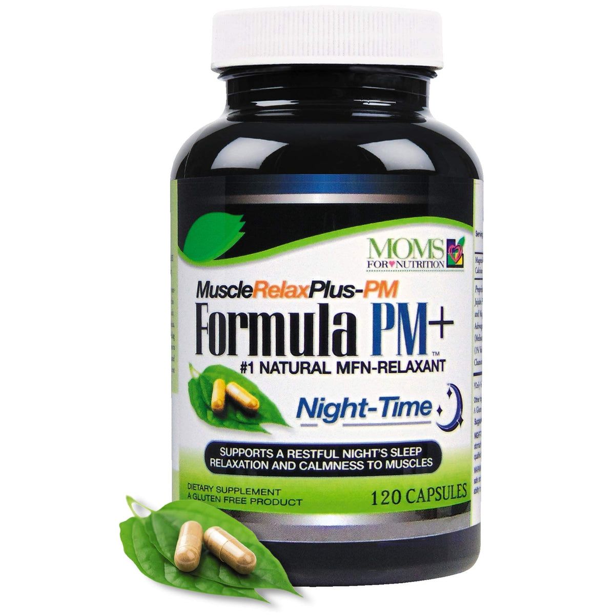 Moms For Nutrition Night-Time Muscle Relax Formula - 120 Capsules