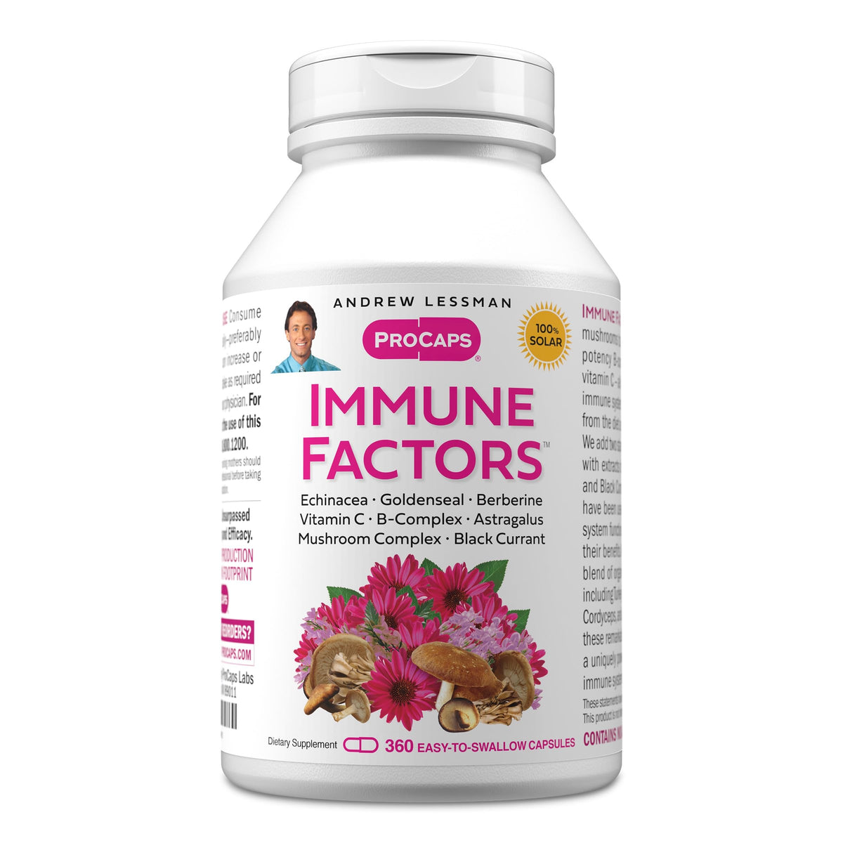 ANDREW LESSMAN Immune Factors Capsules - Echinacea