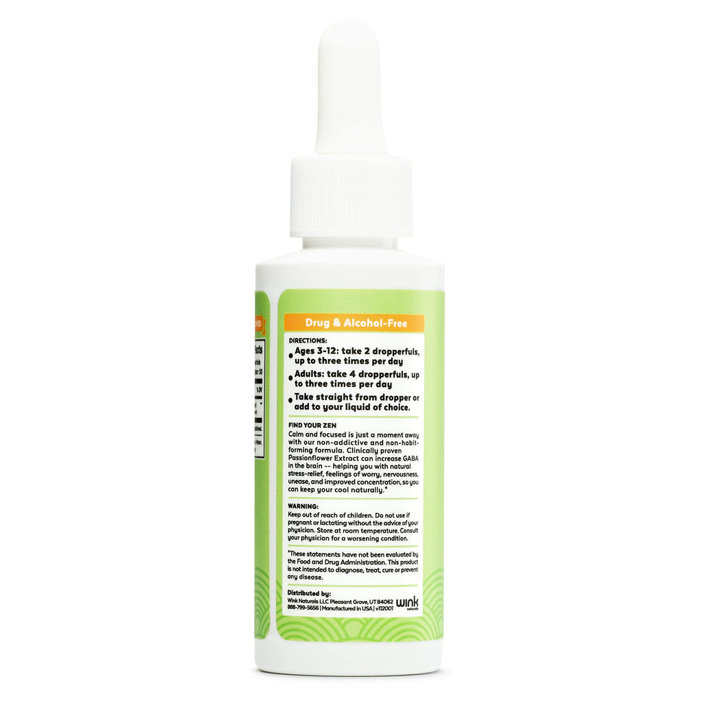 Wink Naturals Zen Drops Mood Support Supplement - 2 fl oz - image 3