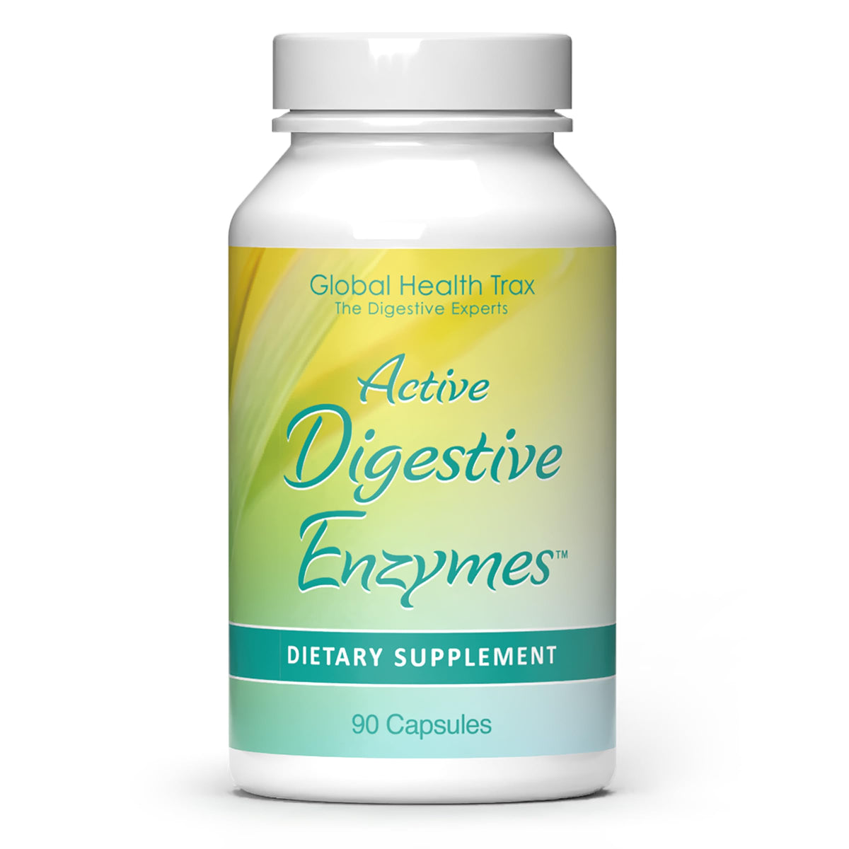 GHT Global Health Trax Active Digestive Enzymes - 90 Capsules