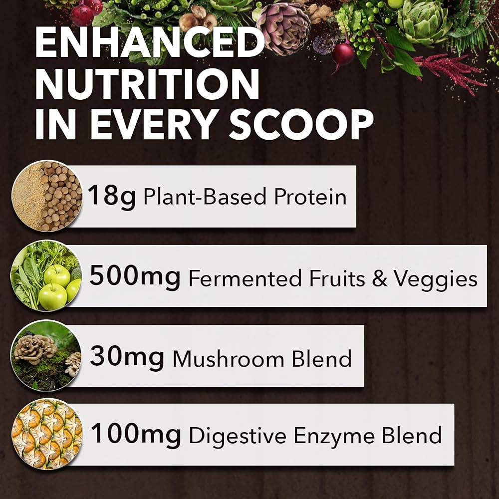 SOTRU Organic Vegan Protein Powder - Whole Food - image 4