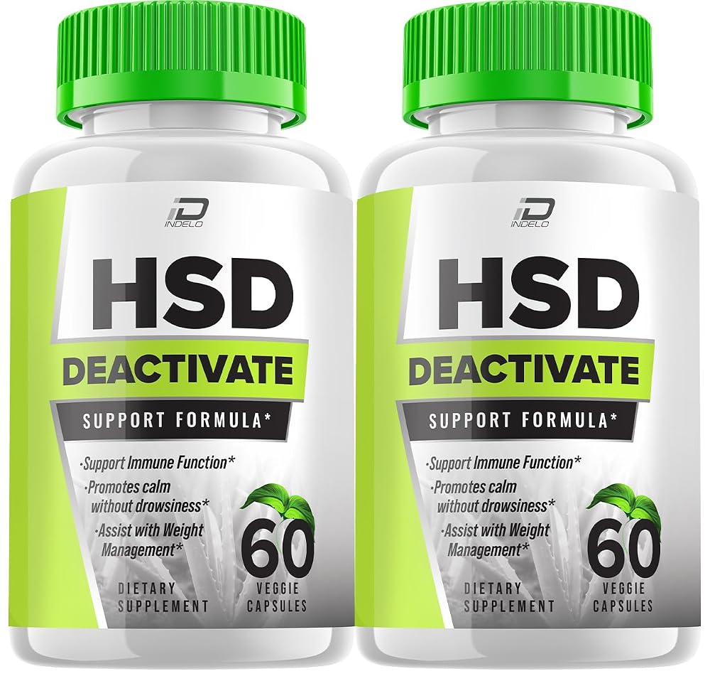 Indelo HSD Deactivate Immune Support Capsules - 120 Capsules