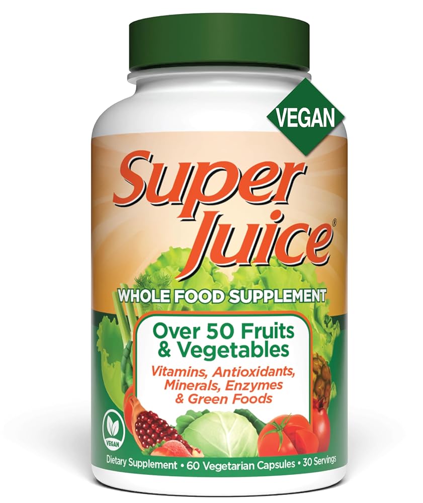 Super Juice Wholefood Supplement Immune Support - 60 Tablets