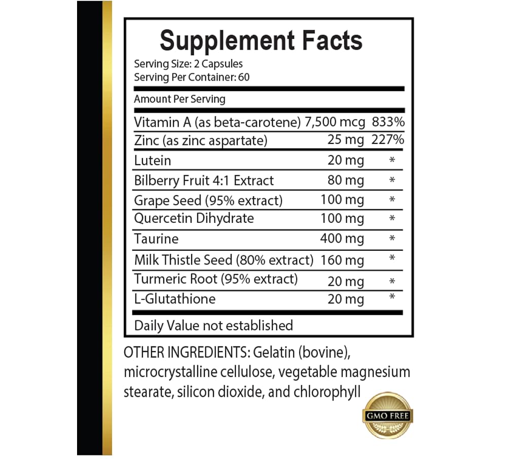 OLANTA TRADE SOLUTION Vision Support Eye Supplement - 60 Capsules - image 2