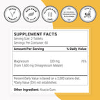 Supersmart Magnesium Malate 2400mg - 120 Tablets - image 4