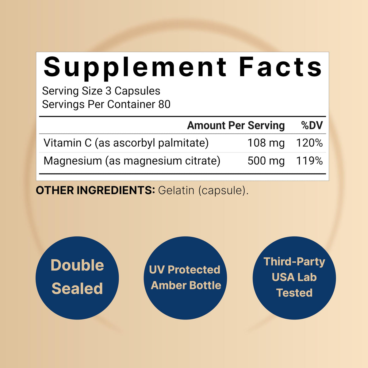 NatureBell Pure Magnesium Citrate 500mg