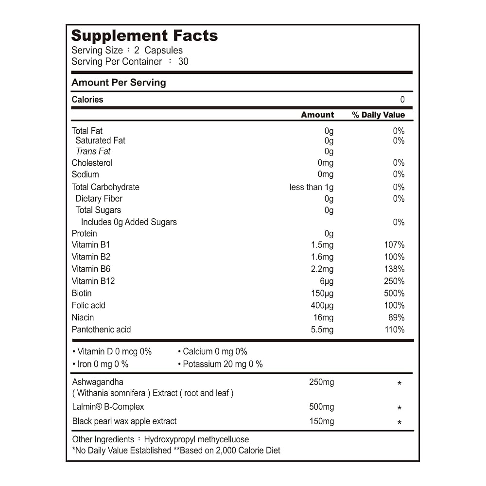 FSN FRUSIRNAG Sleep Support Ashwagandha 450 mg - 60 Capsules - image 3