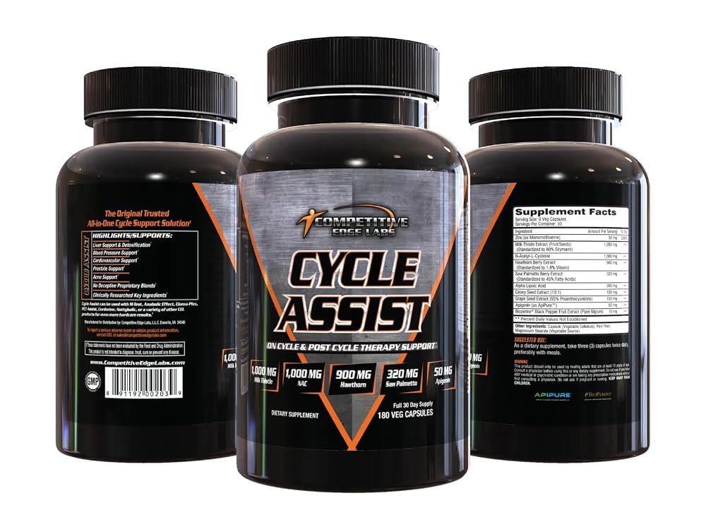 Competitive Edge Labs Cycle Assist Herbal Support - 60 Servings - image 3
