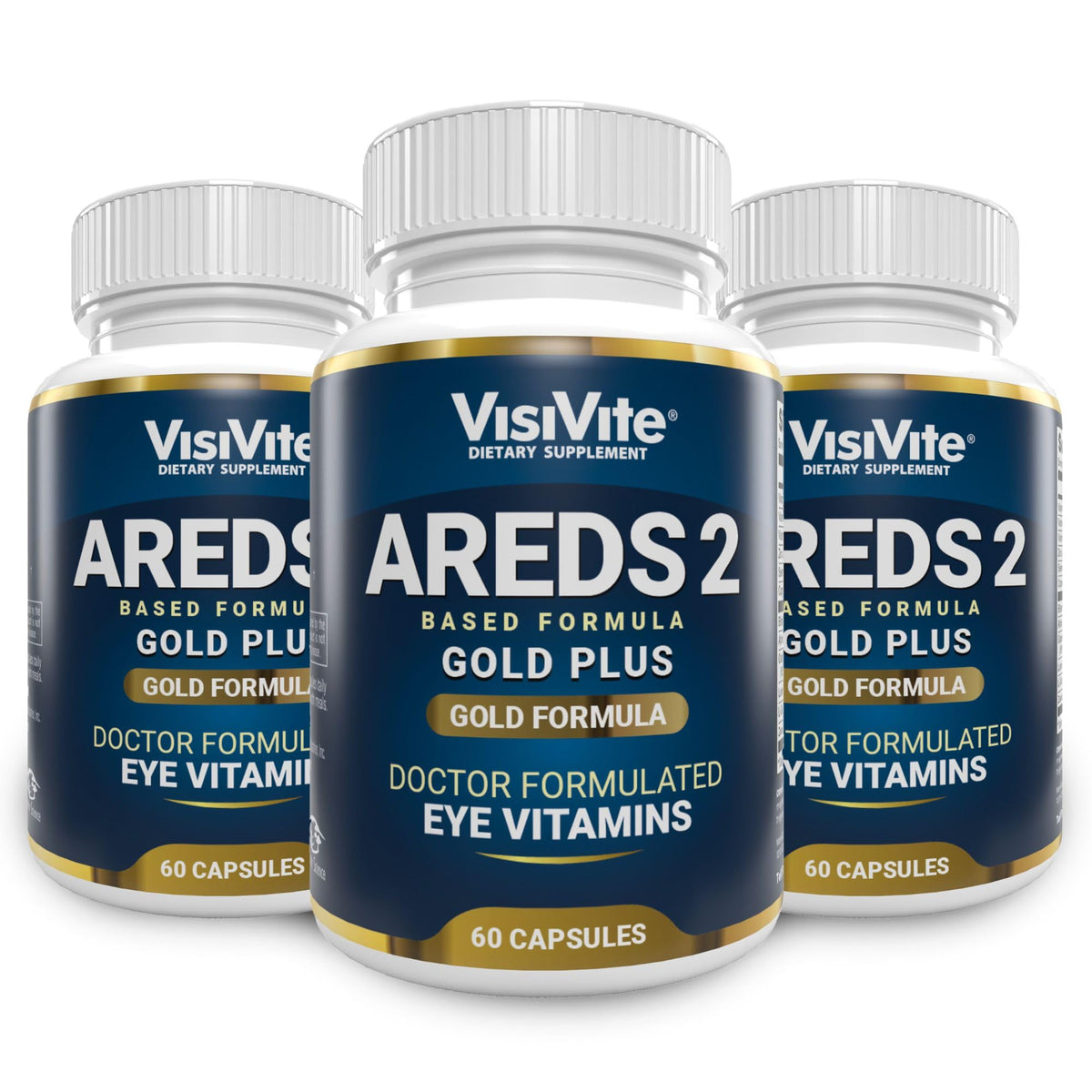 VisiVite Doctor Formulated AREDS 2 Plus Eye Vitamins - 180 Capsules