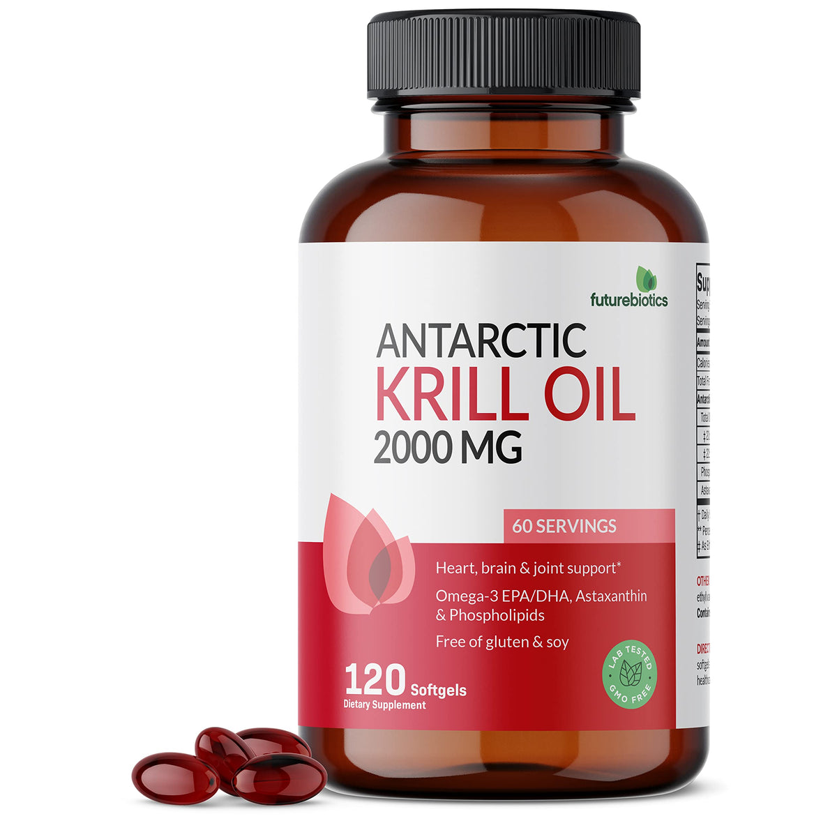 Futurebiotics Antarctic Krill Oil 2000mg with Astaxanthin