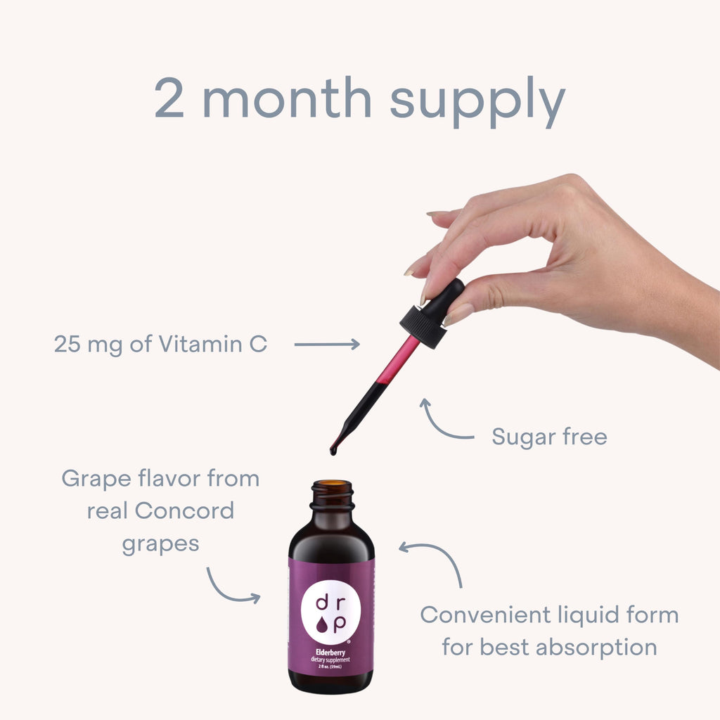 D R P Drop Elderberry Liquid Drops with Vitamin C - 2 fl oz - image 7