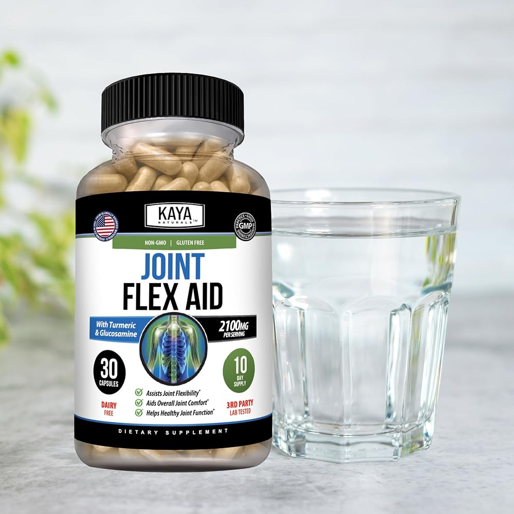 Kaya Naturals Flex Aid Mobility Support Supplement - 30 Capsules - image 7