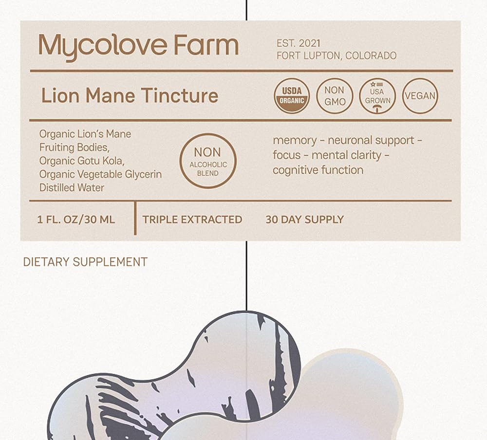 Mycolove Farm Organic Mushroom Tincture