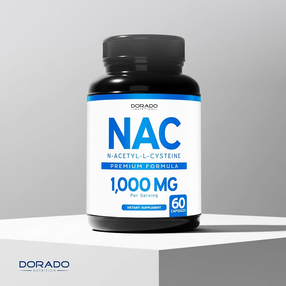 DORADO NUTRITION NAC N-Acetyl Cysteine 1000mg - 60 Vegan Capsules - image 5