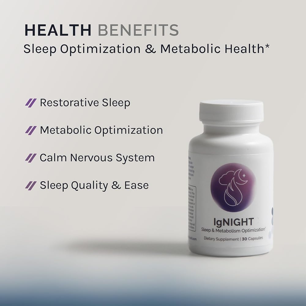 InfiniWell IgNIGHT Valerian Root & Ashwagandha Sleep Aid - 30 Capsules - image 2