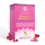 Nutricelebrity Probiotics for Women 10 Billion CFU 6 Strains - 60 Capsules
