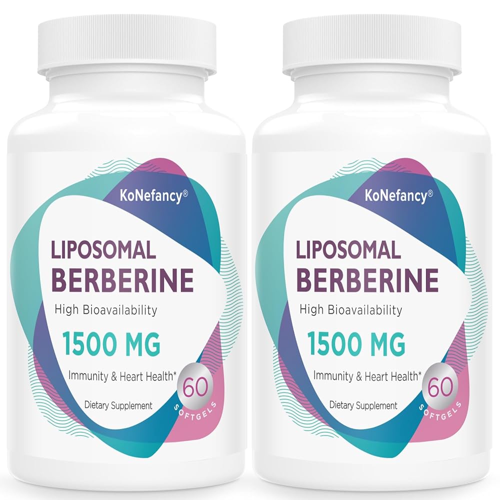KoNefancy Liposomal Berberine Supplement 1500mg - Third Party Tested