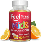 The Feel Great Vitamin Company Feel Great Omega 3 DHA Gummies for Kids