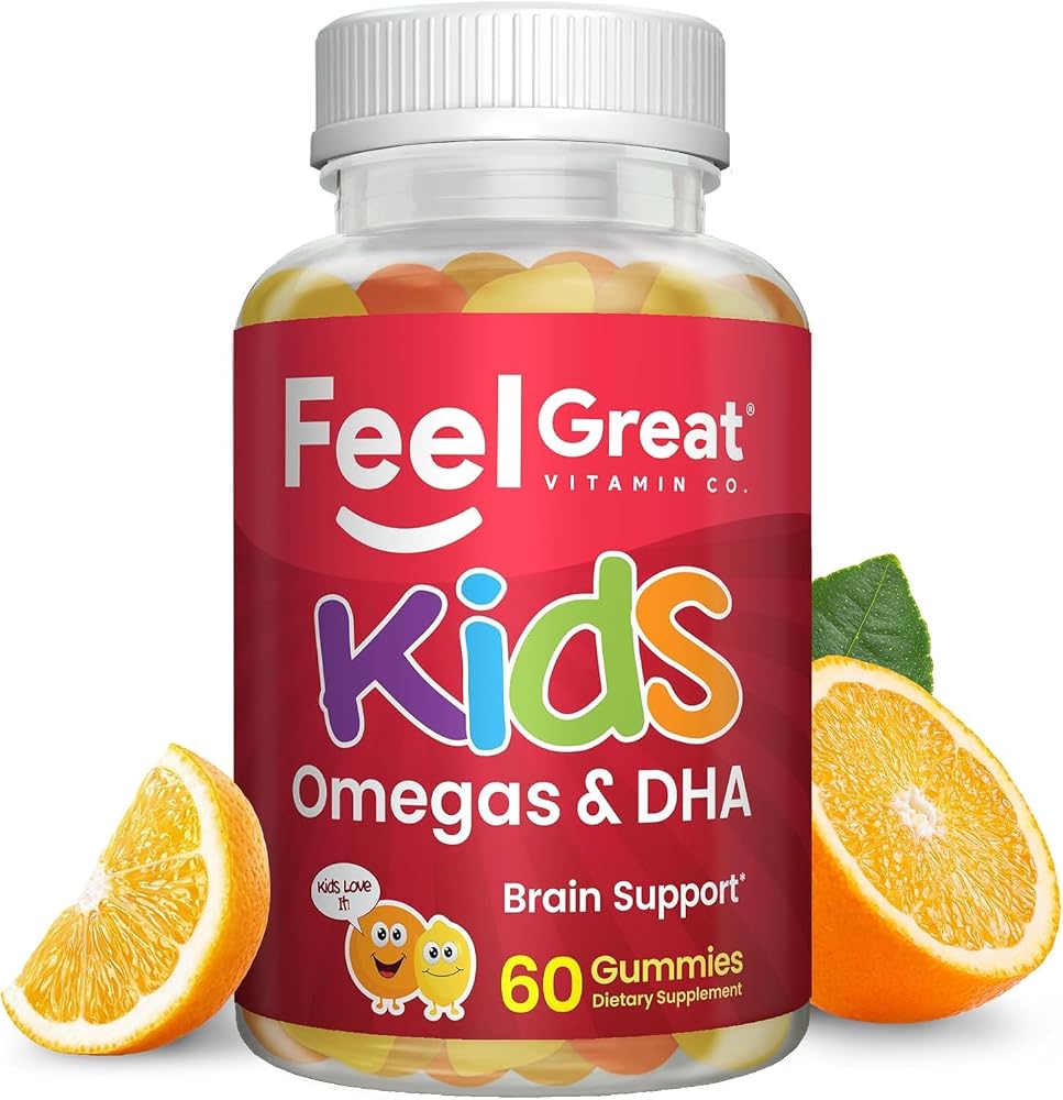 The Feel Great Vitamin Company Feel Great Omega 3 DHA Gummies for Kids