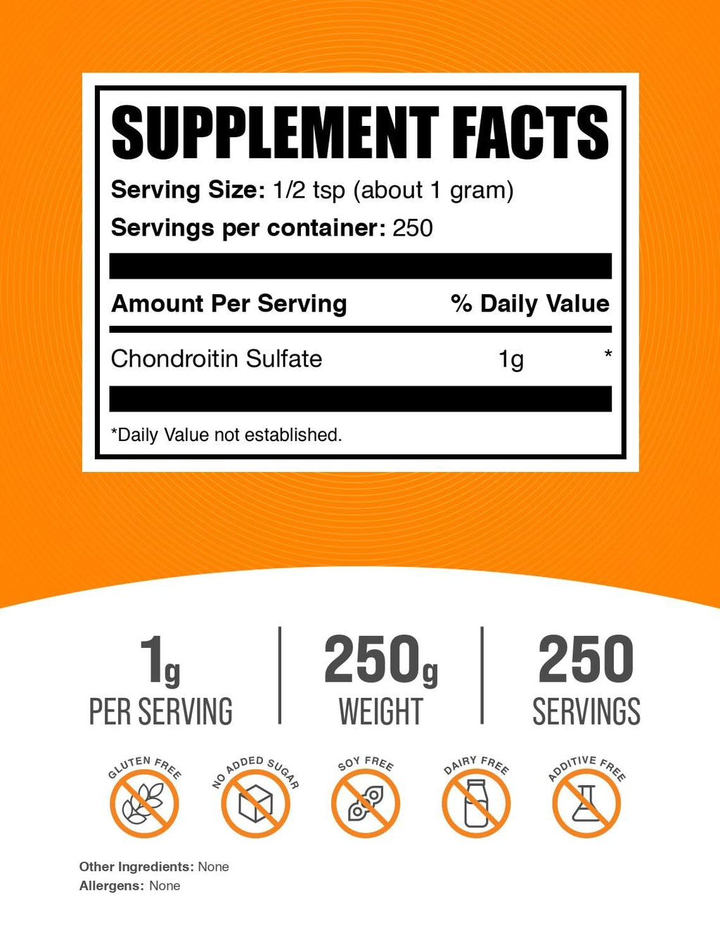 BulkSupplements.com Chondroitin Sulfate Powder