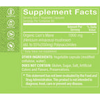 The Vitamin Shoppe Lion's Mane Nootropic Mushroom Formula - image 3