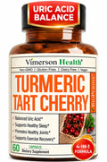 Vimerson Health Tart Cherry Turmeric Capsules for Joint Health - 60 Capsules