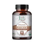 Just Jaivik Organic Licorice Root 750mg - 90 Tablets - image 3