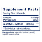 Life Extension N-Acetyl-L-Cysteine NAC 600 mg Immune Support - image 2